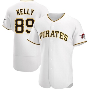 Men's Antwone Kelly Pittsburgh Pirates Authentic White Home Jersey