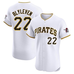 Men's Bert Blyleven Pittsburgh Pirates Elite White Home Jersey