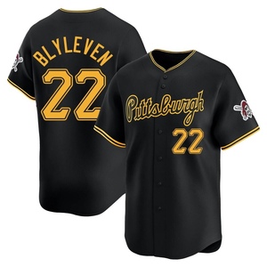 Men's Bert Blyleven Pittsburgh Pirates Limited Black Alternate Jersey