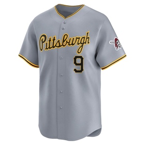 Men's Bill Mazeroski Pittsburgh Pirates Limited Gray Away Jersey