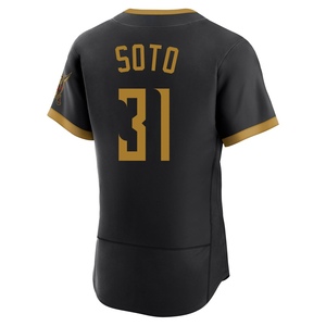 Men's Gregory Soto Pittsburgh Pirates Authentic Black 2026 City Connect Stadium Jersey