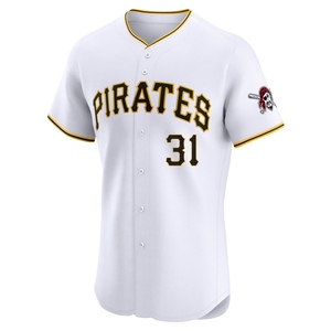 Men's Gregory Soto Pittsburgh Pirates Elite White Home Jersey