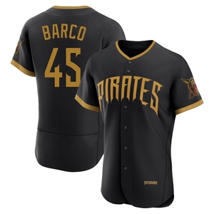 Men's Hunter Barco Pittsburgh Pirates Authentic Black 2026 City Connect Stadium Jersey