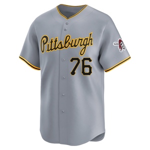 Men's Jack Brannigan Pittsburgh Pirates Limited Gray Away Jersey