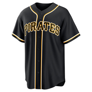 Men's Jack Brannigan Pittsburgh Pirates Replica Black Fashion Out Jersey