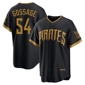 Men's Rich Gossage Pittsburgh Pirates Limited Black 2026 City Connect Stadium Jersey