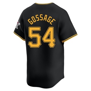 Men's Rich Gossage Pittsburgh Pirates Limited Black Alternate Jersey