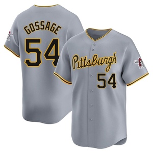 Men's Rich Gossage Pittsburgh Pirates Limited Gray Away Jersey