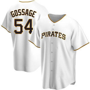 Men's Rich Gossage Pittsburgh Pirates Replica White Home Jersey