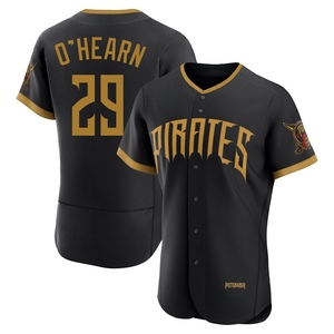 Men's Ryan O'Hearn Pittsburgh Pirates Authentic Black 2026 City Connect Stadium Jersey