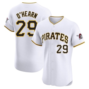 Men's Ryan O'Hearn Pittsburgh Pirates Elite White Home Jersey