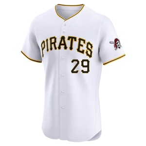 Men's Ryan O'Hearn Pittsburgh Pirates Elite White Home Jersey