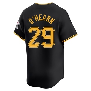 Men's Ryan O'Hearn Pittsburgh Pirates Limited Black Alternate Jersey