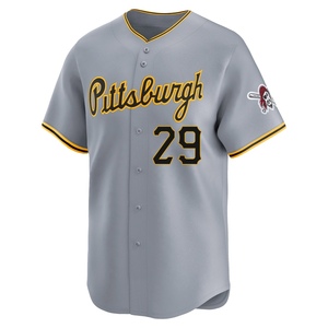 Men's Ryan O'Hearn Pittsburgh Pirates Limited Gray Away Jersey