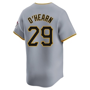 Men's Ryan O'Hearn Pittsburgh Pirates Limited Gray Away Jersey