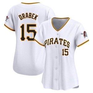 Women's Doug Drabek Pittsburgh Pirates Limited White Home Jersey