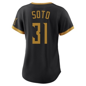 Women's Gregory Soto Pittsburgh Pirates Limited Black 2026 City Connect Stadium Jersey