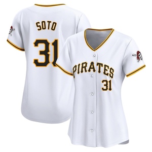 Women's Gregory Soto Pittsburgh Pirates Limited White Home Jersey