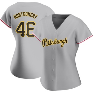Women's Mason Montgomery Pittsburgh Pirates Authentic Gray Road Jersey