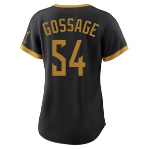 Women's Rich Gossage Pittsburgh Pirates Limited Black 2026 City Connect Stadium Jersey