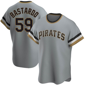 Youth Antonio Bastardo Pittsburgh Pirates Replica Gray Road Cooperstown Collection Jersey