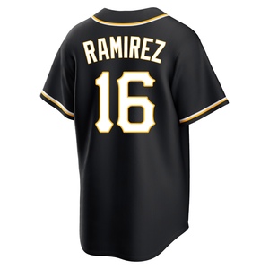 Youth Aramis Ramirez Pittsburgh Pirates Replica Black Fashion Out Jersey