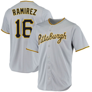 Youth Aramis Ramirez Pittsburgh Pirates Replica Gray Road Jersey
