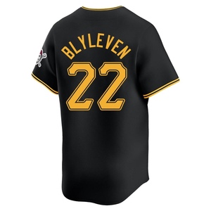 Youth Bert Blyleven Pittsburgh Pirates Limited Black Alternate Jersey