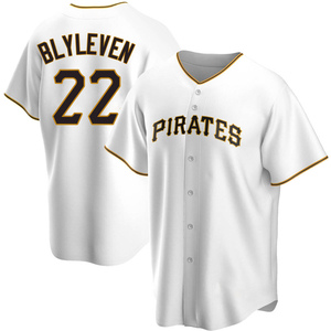 Youth Bert Blyleven Pittsburgh Pirates Replica White Home Jersey
