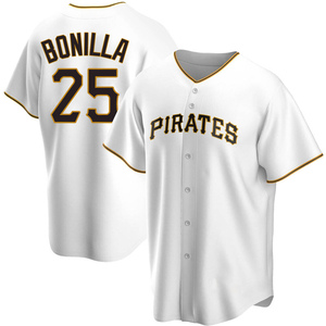 Youth Bobby Bonilla Pittsburgh Pirates Replica White Home Jersey