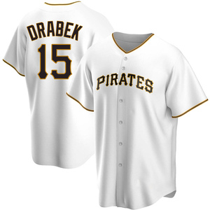 Youth Doug Drabek Pittsburgh Pirates Replica White Home Jersey