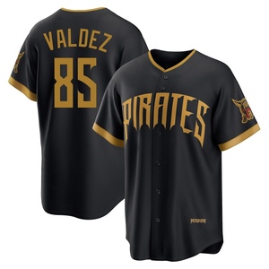 Youth Esmerlyn Valdez Pittsburgh Pirates Limited Black 2026 City Connect Stadium Jersey