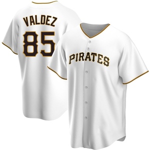 Youth Esmerlyn Valdez Pittsburgh Pirates Replica White Home Jersey