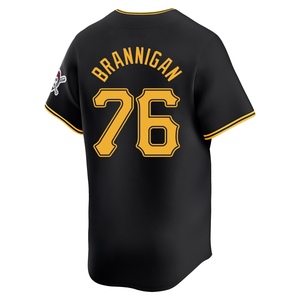 Youth Jack Brannigan Pittsburgh Pirates Limited Black Alternate Jersey