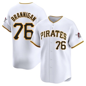 Youth Jack Brannigan Pittsburgh Pirates Limited White Home Jersey