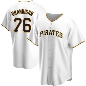 Youth Jack Brannigan Pittsburgh Pirates Replica White Home Jersey