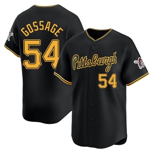 Youth Rich Gossage Pittsburgh Pirates Limited Black Alternate Jersey