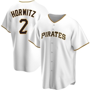 Youth Spencer Horwitz Pittsburgh Pirates Replica White Home Jersey